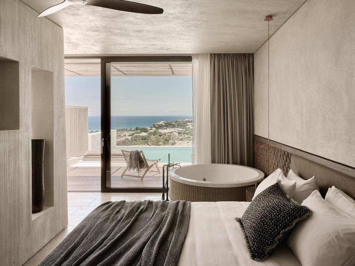 Suite Luna di Miele con Piscina Privata e Vista Mare